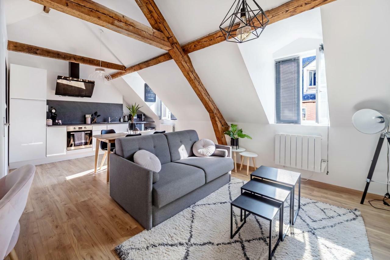 Appartement Cosy*** Centre Historique Dieppe - Rue Pietonne A 200M De La Plage Exteriör bild