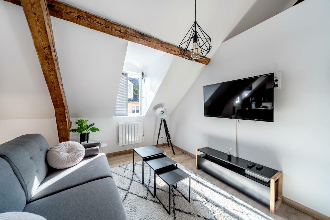 Appartement Cosy*** Centre Historique Dieppe - Rue Pietonne A 200M De La Plage Exteriör bild